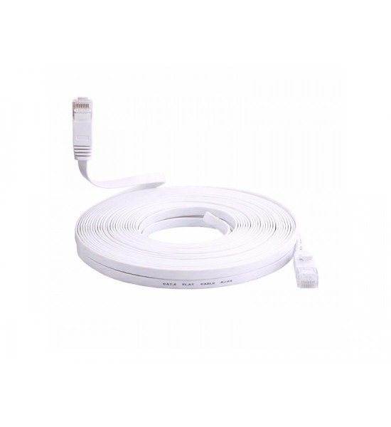 Cablu UTP cu mufe Cat6 plat flexibil 1 m