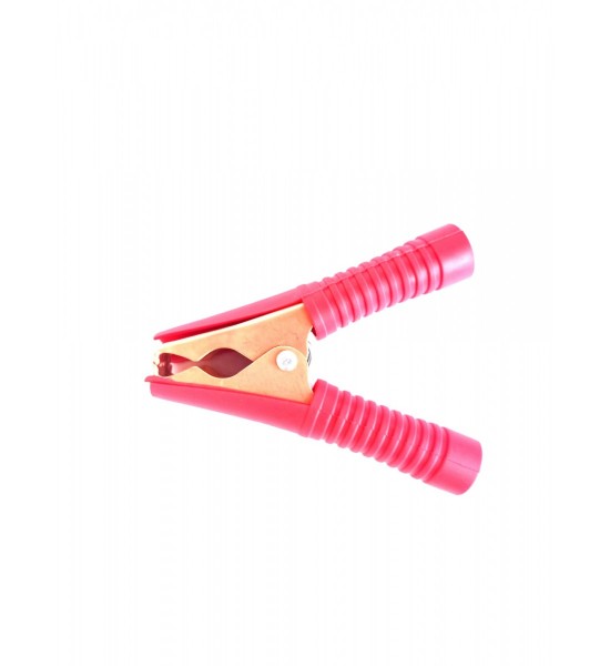 Clema crocodil 100A rosu Clema crocodil 100A rosu