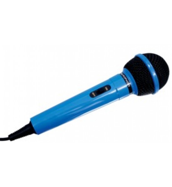 Microfon karaoke albastru Microfon karaoke albastru