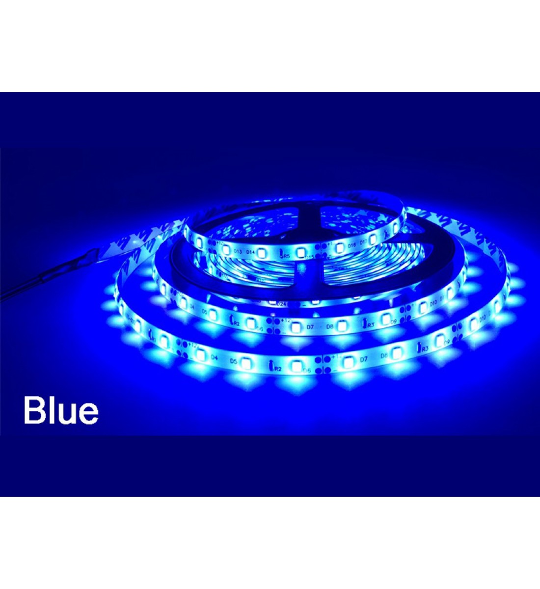 Rola banda LED, lumina albastra, 5m
