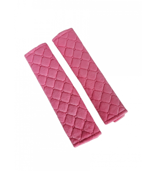 Set 2 protectii centura siguranta, copii si adulti, material neopren/plus, 26 x 6.5 cm, ROZ Set 2 protectii centura siguranta, copii si adulti, material neopren/plus, 26 x 6.5 cm, ROZ