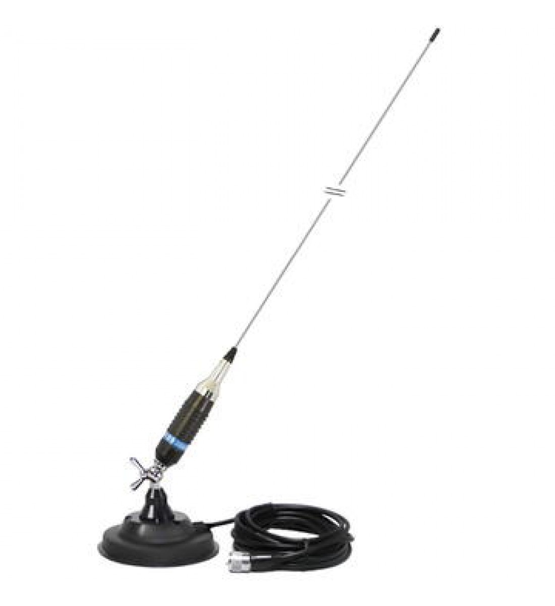 Antena CB PNI S9 lungime 120cm si magnet cu fluture 120/DV 125mm Antena CB PNI S9 lungime 120cm si magnet cu fluture 120/DV 125mm