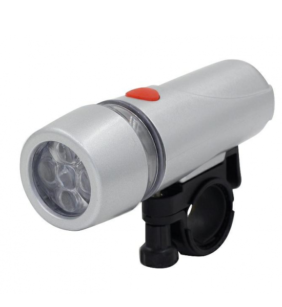 Lanterna far bicicleta 5 SUPER LED, 4 AAA Lanterna far bicicleta 5 SUPER LED, 4 AAA