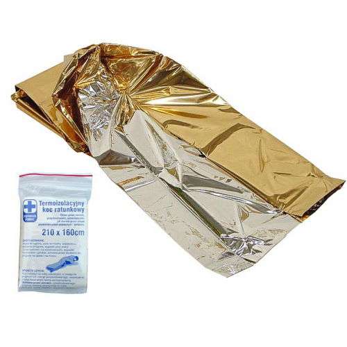 Patura termica urgente, 160 cm x 210 cm