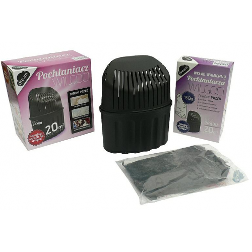 Absorbant de umiditate + rezerva cartus - nu necesită electricitate