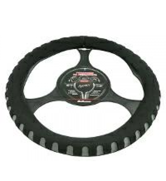 Husa volan, universala, piele ecologica, 37-39,5 cm