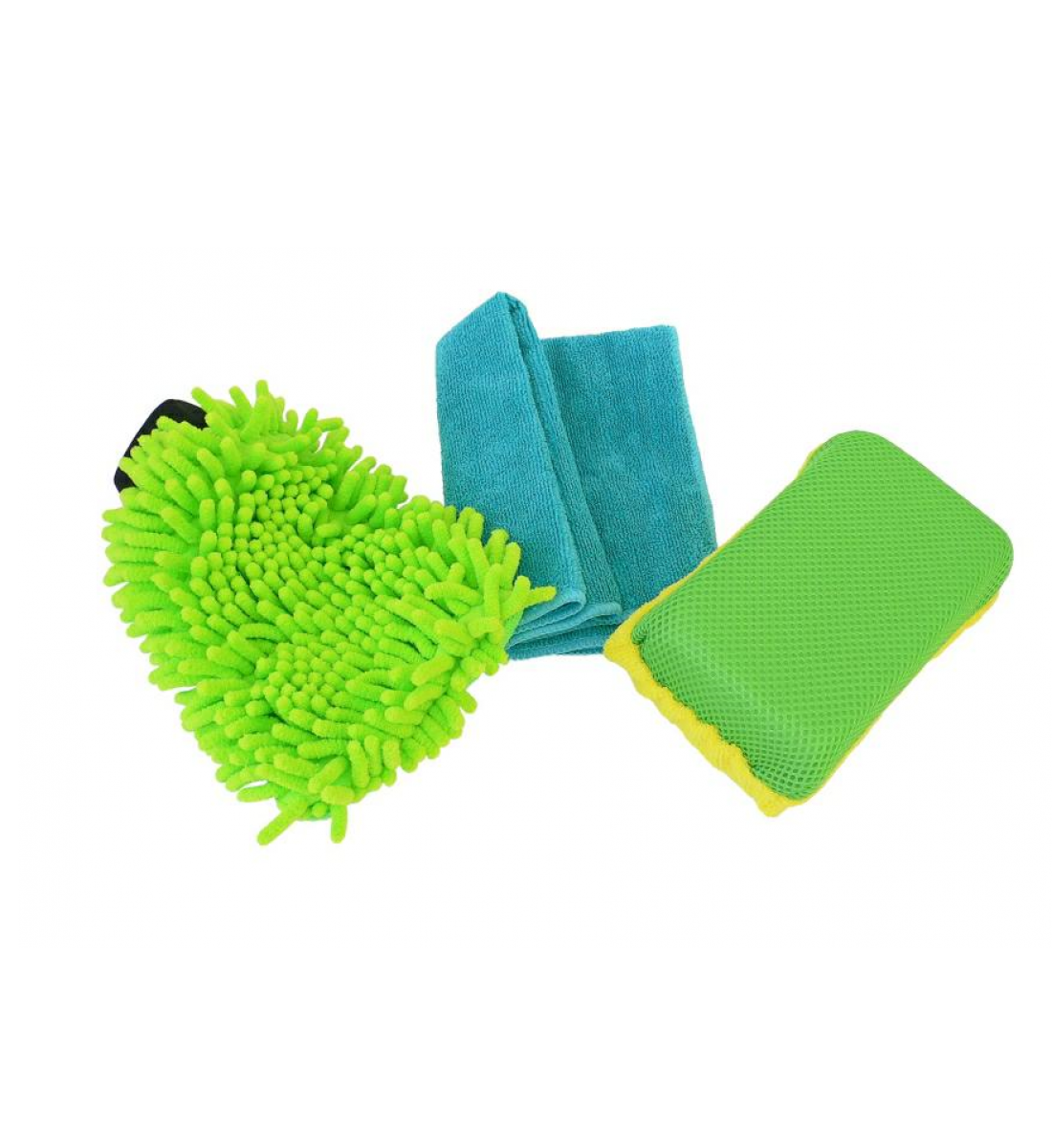 Set curatare, laveta cu burete 2 fete si manusa, Paula Set curatare, laveta cu burete 2 fete si manusa, Paula