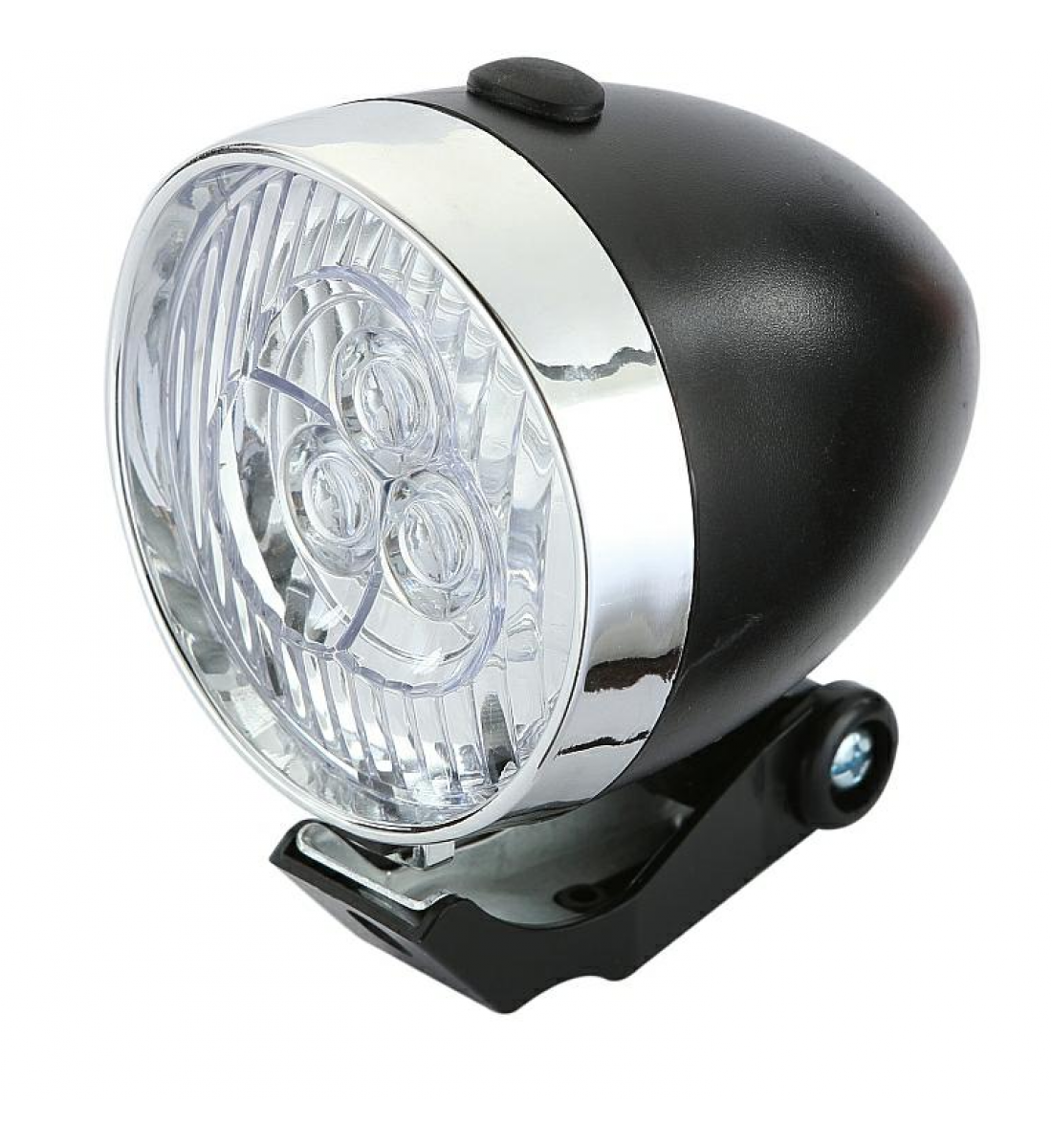  Lanterna far bicicleta 3 SUPER LED, aluminiu, 3 AAA