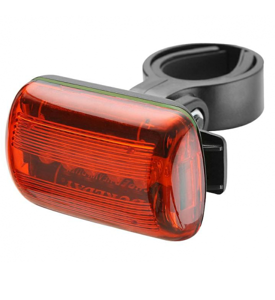 Stop spate bicicleta, LED, Impermeabil, 3 x 6 x 3.5 cm, Negru/Rosu Stop spate bicicleta, LED, Impermeabil, 3 x 6 x 3.5 cm, Negru/Rosu