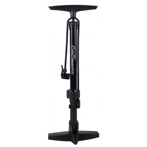 Pompa pentru bicicleta, Plastic, 64 cm, Negru