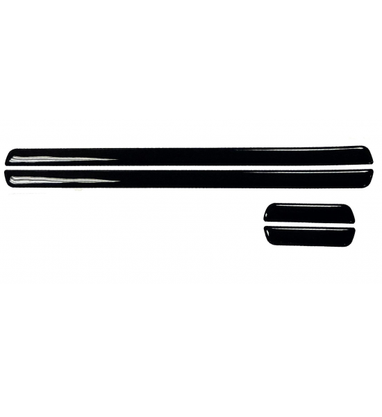 Protectie caroserie - 4 buc - Negre