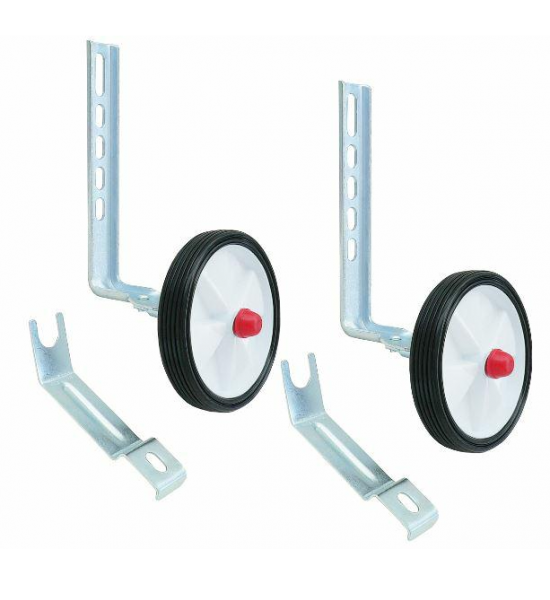 Set 2 roti suport laterale pentru bicicleta