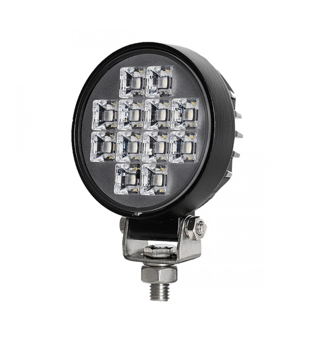 Proiector auto rotund, 9-32V, 12W, 12 leduri