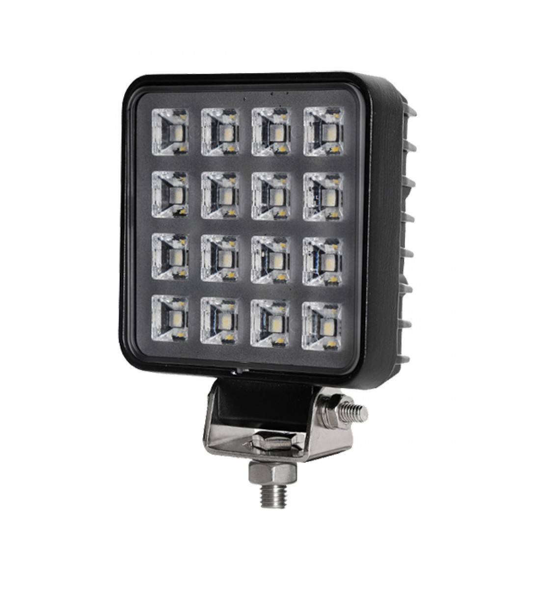 Proiector auto patrat, 9-32V, 16W, 16 leduri