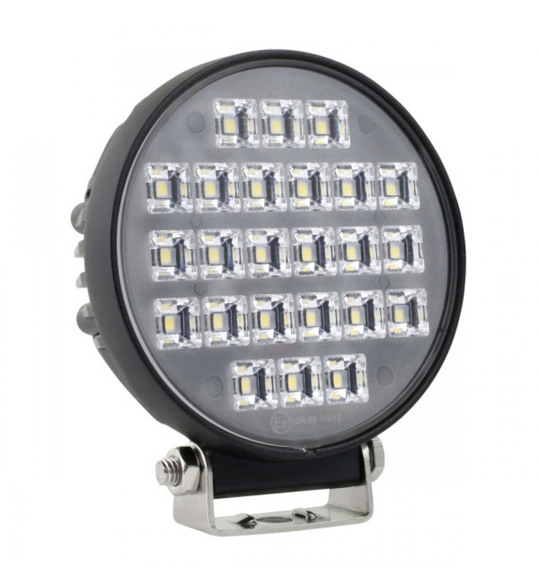 Proiector auto rotund, 9-32V, 24W, 24 leduri Proiector auto rotund, 9-32V, 24W, 24 leduri