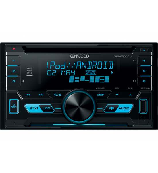 KENWOOD DPX-3000U RADIO CD/USB 2DIN