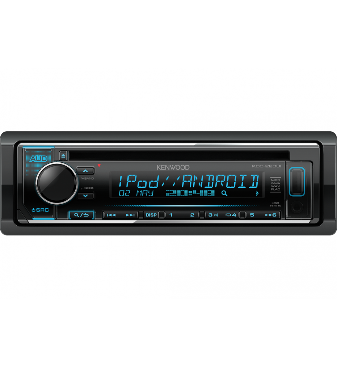 KENWOOD KDC-220UI RADIO CD/USB, MULTICOLOR