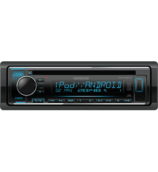 KENWOOD KDC-220UI RADIO CD/USB, MULTICOLOR KENWOOD KDC-220UI RADIO CD/USB, MULTICOLOR