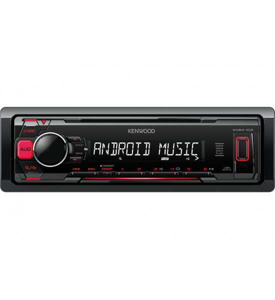 KENWOOD KMM-103RY RADIO CU USB, ROSU KENWOOD KMM-103RY RADIO CU USB, ROSU