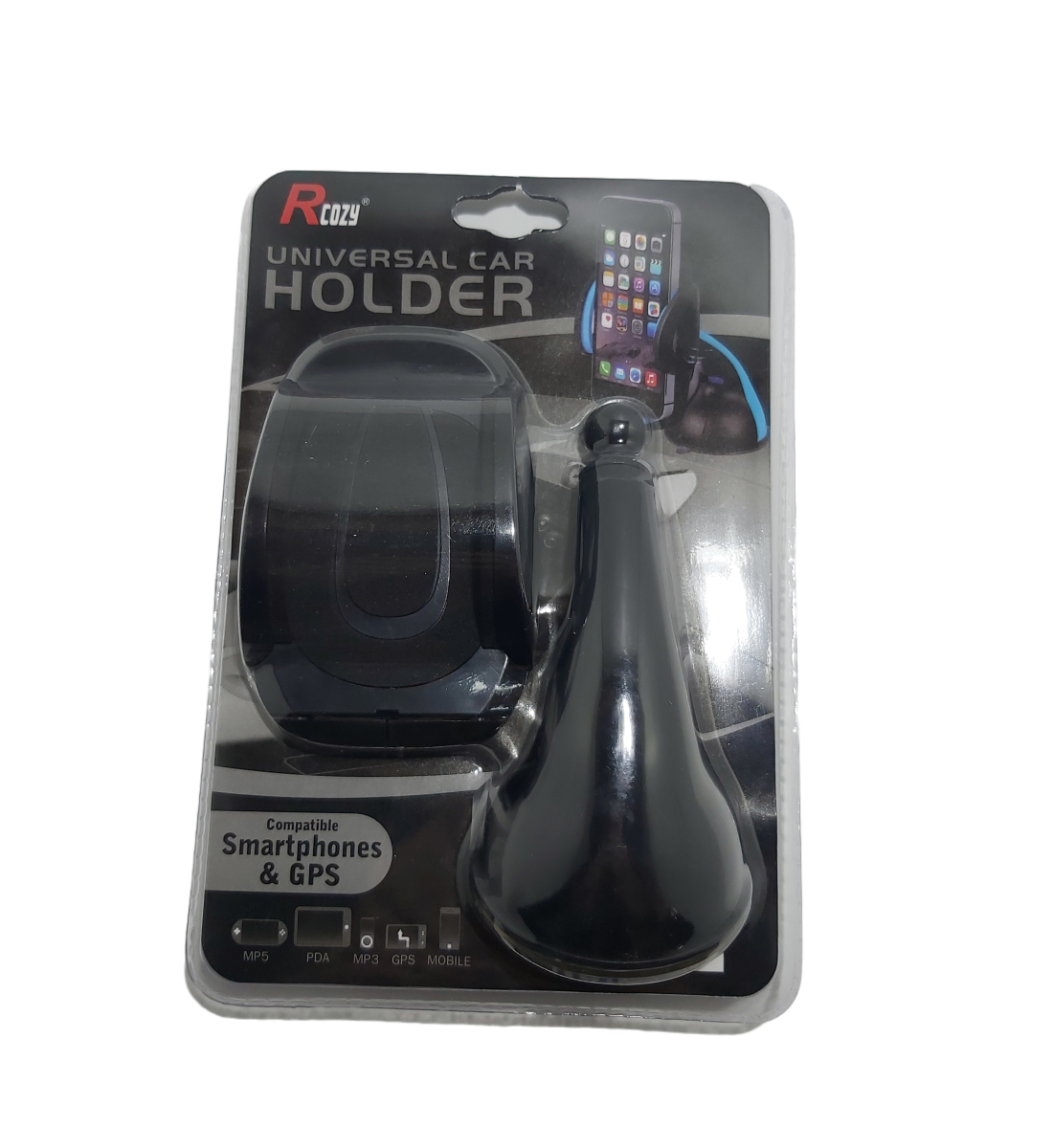 Suport telefon cu ventuza, rotativ 180 grade