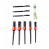 Set detailing auto, perii, 8 piese
