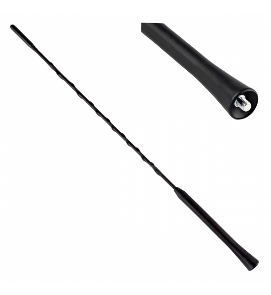 Cap Antena Radio Auto, plafon, universala, aluminiu, 40 cm, 5mm