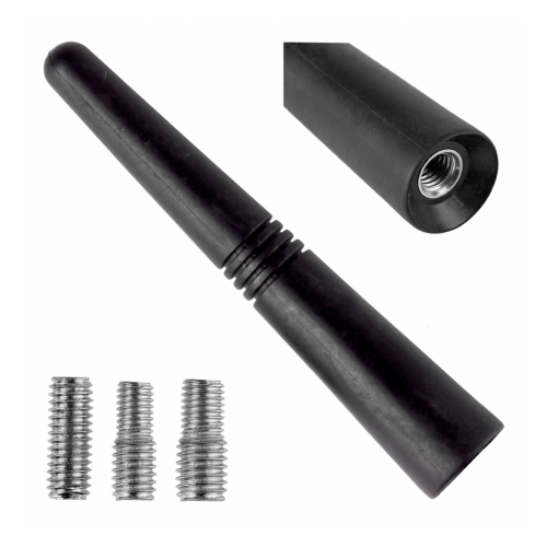 Cap Antena Radio Auto, plafon, universala, 9 cm, 3 adaptoare 5/6/7mm