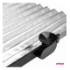 Parasolar rabatabil parbriz 120x46cm