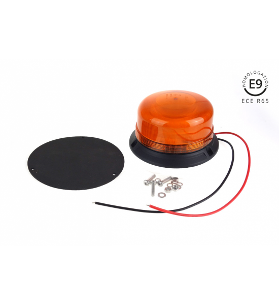 Lampa de avertizare W03B 3BOLT R65 R10 36LED 12/24V IP56