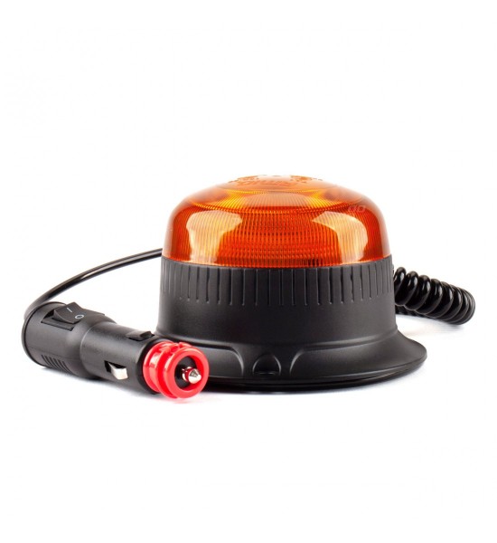 Lampă de avertizare, W21ml, Magnetica, R65, R10, 18LED, 12/24V, IP56