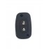 Husa Silicon Cheie Auto, Renault, briceag, 2 butoane, neagra, SIL 225